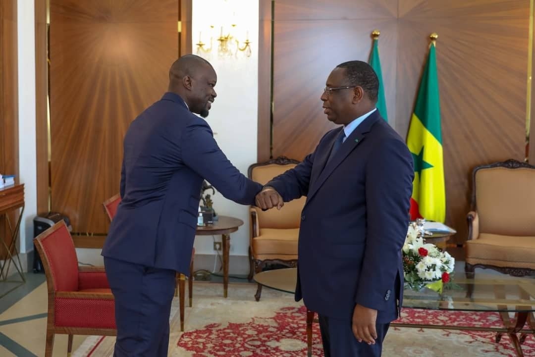 Ousmane Sonko et Macky Sall au Palais